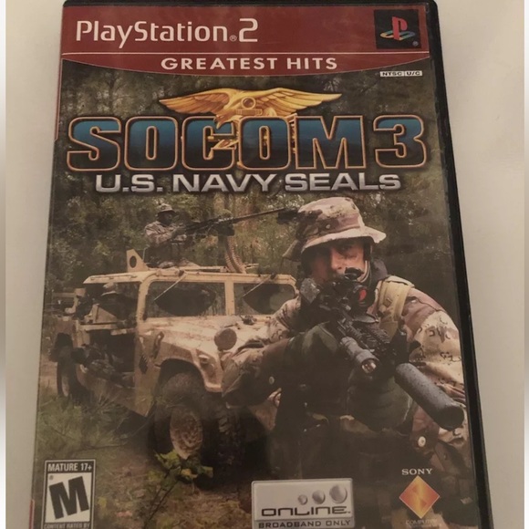 Socom 2 & Socom 3 U.S. Navy Seals PS2 Games PlayStation 2 - Picture 5 of 8